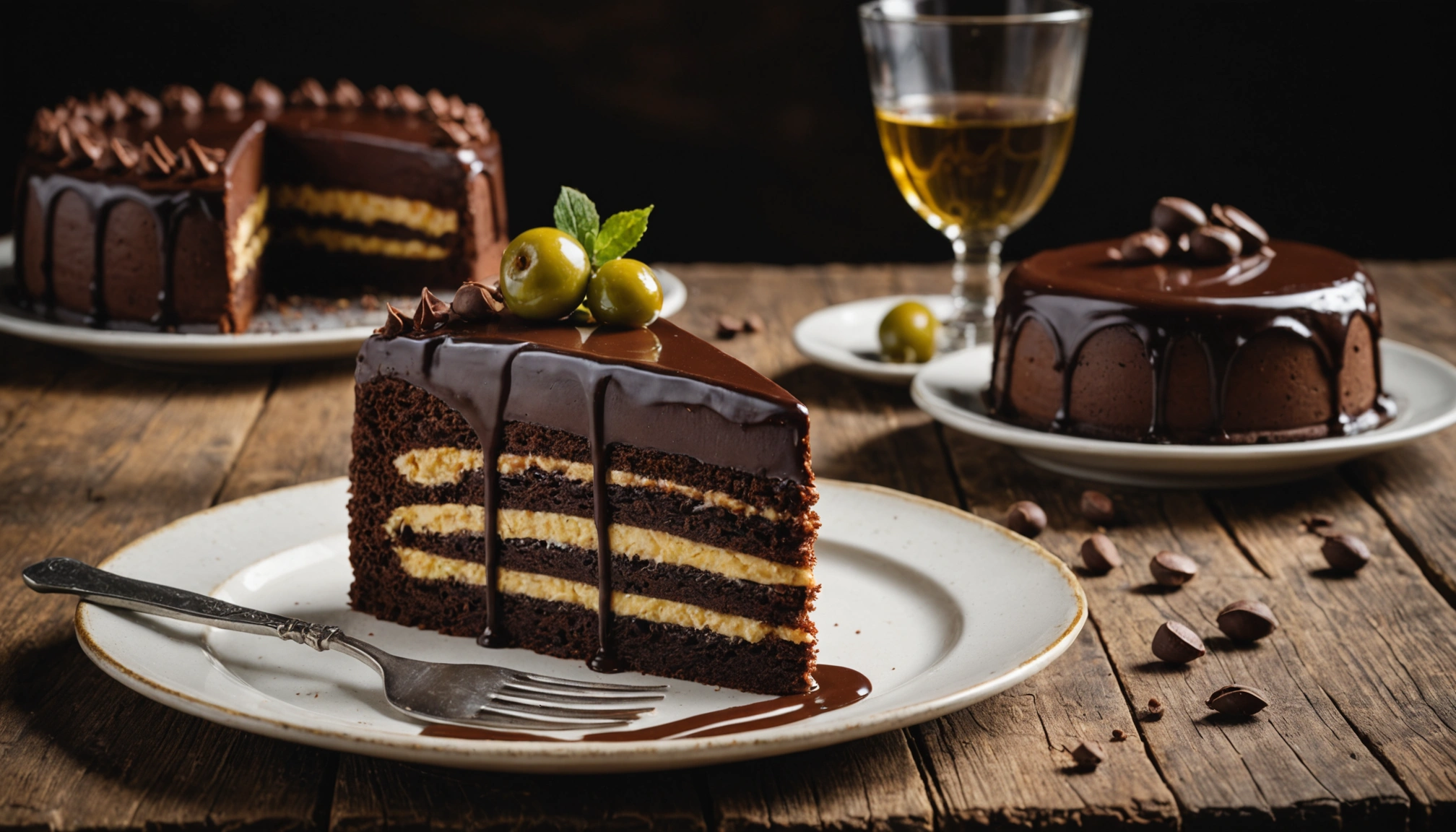 gateau au chocolat à l'huile d'olive